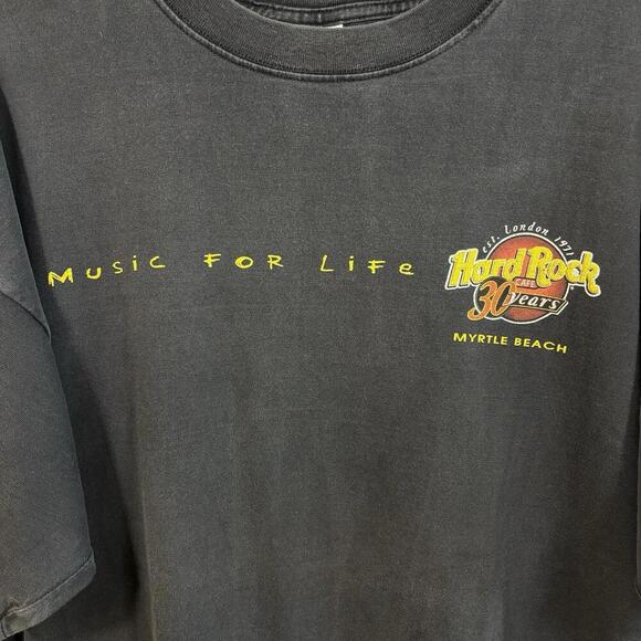 Vintage 2001 Hardrock Cafe World Tour Myrtle Beach, Size XL - Picture 2 of 5